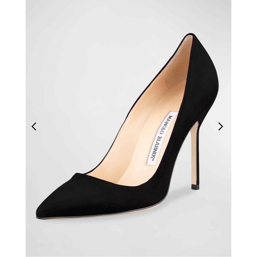 Manolo Blahnik Black Women's Pumps